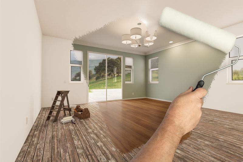 Basement Wall Painting in Kansas City, KS